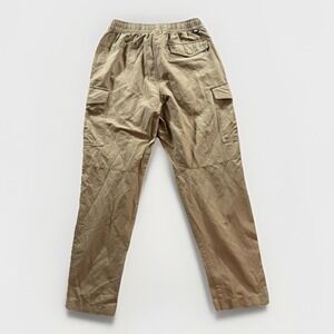 Nike Club Cargo Pants Mens M Khaki Brown Woven Nylon Lightweight Performance